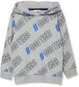 Thumbnail for your product : M&Co Good time slogan hoodie (3-12yrs)