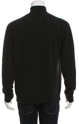 Hermes Mock Neck Wool Sweater