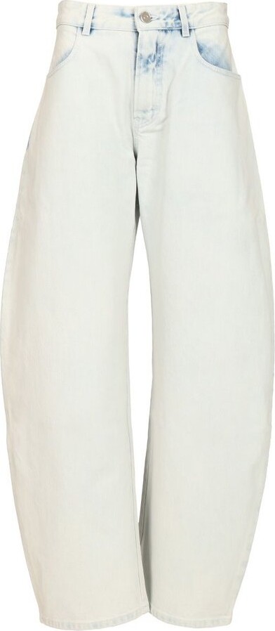 Alaia Low Waist Round Jeans