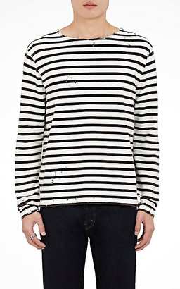 R 13 Men's Breton-Striped Cotton T-Shirt