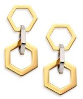 Thumbnail for your product : Tory Burch Hexagon Link Drop Earrings