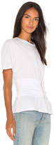 Thumbnail for your product : Monrow Zip Up Corset Tee