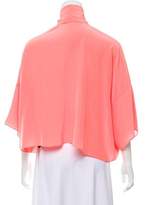 Thumbnail for your product : Elizabeth and James Silk Tie Blouse