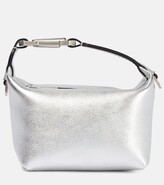 Thumbnail for your product : EÉRA Moonbag metallic leather clutch