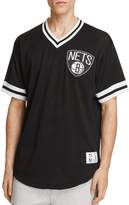 Thumbnail for your product : Mitchell & Ness Brooklyn Nets Mesh Nba Shooting Shirt
