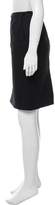 Thumbnail for your product : Saint Laurent Wool Knee-Length Skirt