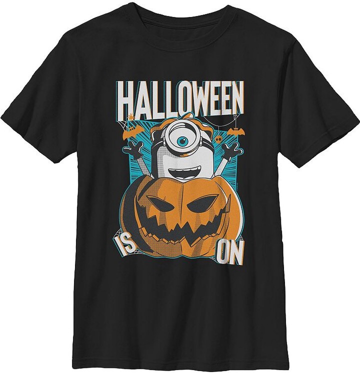 Licensed Character Boys 8-20 Despicable Me Halloween Graphic Tee