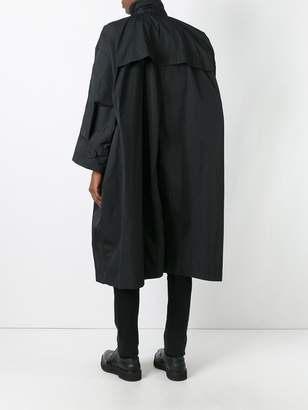 Issey Miyake long cape coat
