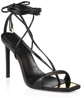 Thumbnail for your product : Schutz Vikki Lace-Up High-Heel Sandals
