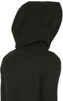 Thumbnail for your product : Rick Owens Hooded Cashmere Long Cardigan