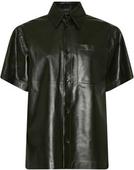 Bottega Veneta Shirt in shiny leather