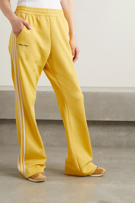 adidas + Wales Bonner Striped Recycled Jersey Track Pants - Yellow -  ShopStyle
