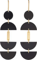 Isabel Marant Black and Gold Seriously Earrings
