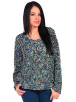 Thumbnail for your product : Romeo & Juliet Couture Long Sleeve Multi Yarn Sweater Top