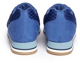 Thumbnail for your product : Nobrand Eco suede mesh sneakers