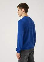 Thumbnail for your product : Emporio Armani Virgin Wool Blend Sweater With Logo