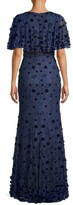 Thumbnail for your product : Mac Duggal Floral Embellished V-Neck Gown