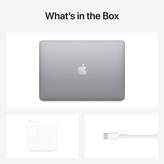 Thumbnail for your product : Apple Macbook Air (M1, 2020) 8-Core Cpu And 7-Core Gpu, 8Gb Ram, 512Gb Storage Space Grey