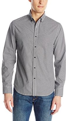 Howe Men's Royal Printed Woven Button-Front Shirt