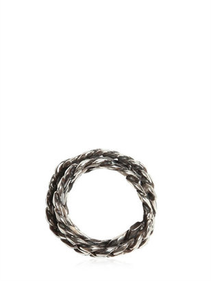 Emanuele Bicocchi Silver Chain Ring