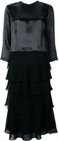 Thumbnail for your product : Comme Des Garçons Pre-Owned Frilled Midi Dress