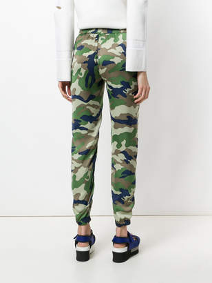 KENDALL + KYLIE camouflage print track pants