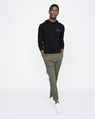 Express Solid Popover Hoodie