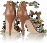 Thumbnail for your product : Candela Tiff embellished leather sandals