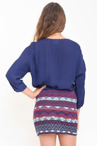 Thumbnail for your product : Goddis Lacie Mini Skirt In Deep Roast