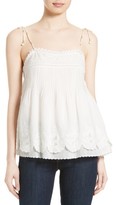 Thumbnail for your product : Joie Women's Pearlene Cotton Blend Shoulder Tie Camisole