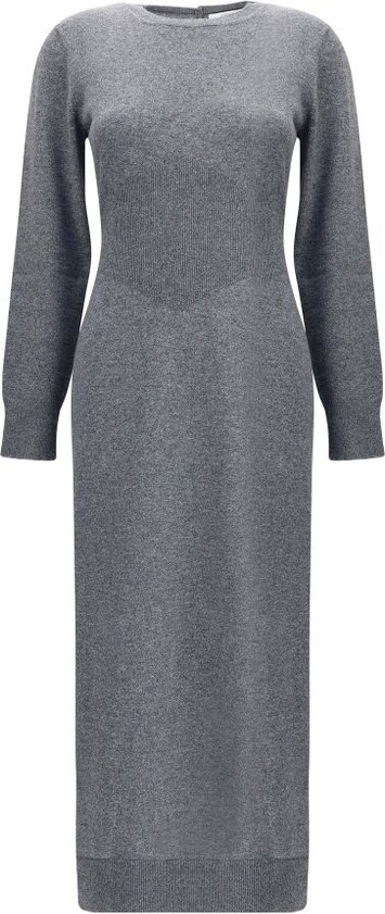 Givenchy Open Back Knitted Long Dress