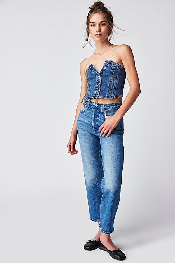 Levi's Ribcage Straight Ankle Jeans
