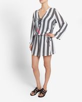 Thumbnail for your product : Cool Change Coolchange Pink Tassel Striped Mini Dress