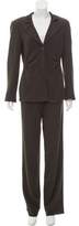 Thumbnail for your product : Armani Collezioni Structured Wool-Blend Pantsuit