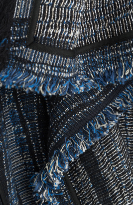 Donna Karan New York Cotton-Linen Draped Blazer