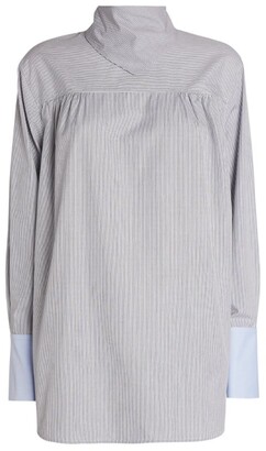 VVB Cotton Bib-Detail Shirt