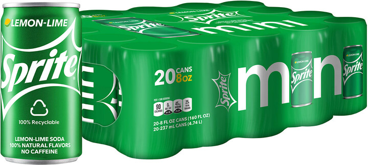Sprite Mini Cans 8 oz., 20 pk.