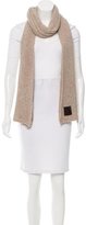 Thumbnail for your product : Tory Burch Wool Rib Knit Scarf