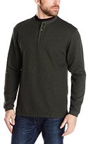 Thumbnail for your product : Haggar Men's Long-Sleeve Henley with Doubled Crew Neck