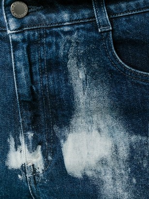 Stella McCartney tie-dye cropped jeans