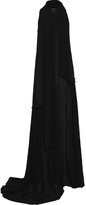 Thumbnail for your product : Ann Demeulemeester Pleated Chiffon Gown