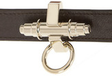 Thumbnail for your product : Givenchy Obsedia bracelet in brown leather