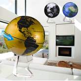 Thumbnail for your product : Hallolure 4'' 360 Dia Automatic Rotating Globe Battery Powered World Map Home Room Office Christmas Birthday Gift For Kid