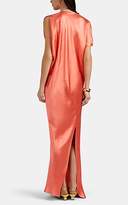 Thumbnail for your product : Zero Maria Cornejo Women's Laila Asymmetric Satin Dress - Coral