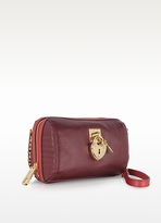 Thumbnail for your product : Juicy Couture Burgundy Leather Mini Steffy Crossbody Bag