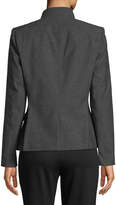 Thumbnail for your product : Lafayette 148 New York Tristan Stand-Collar Blazer Jacket