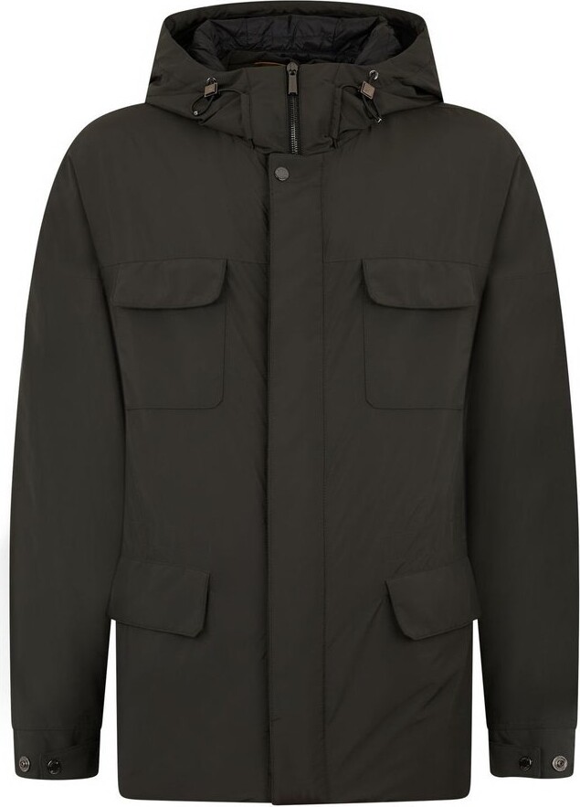 Moorer Piano Hooded Zip Jacket