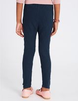 Thumbnail for your product : Marks and Spencer Pure Cotton Knitted Leggings (3 Months - 5 Years)