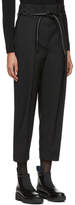 Thumbnail for your product : 3.1 Phillip Lim Black Origami Pleated Trousers