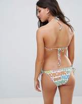 Thumbnail for your product : Moschino Logo Triangle Bikini Set
